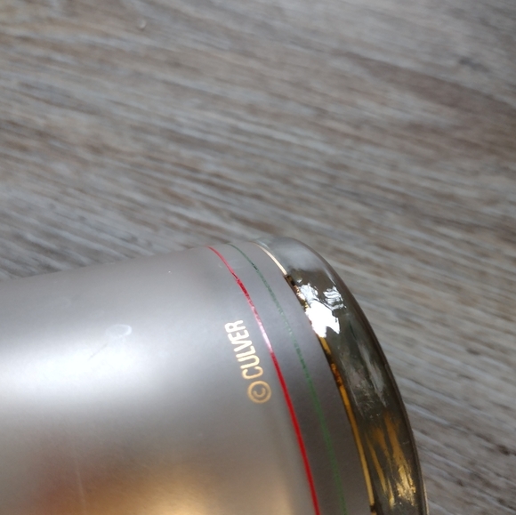 Culver glasses , set of 6 . - Picture 2 of 7